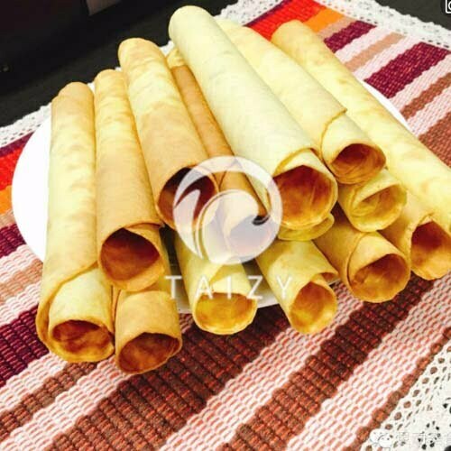 coconut rolls made by machine
