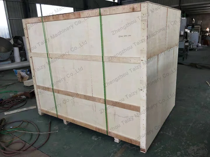 delivery of peanut roaster